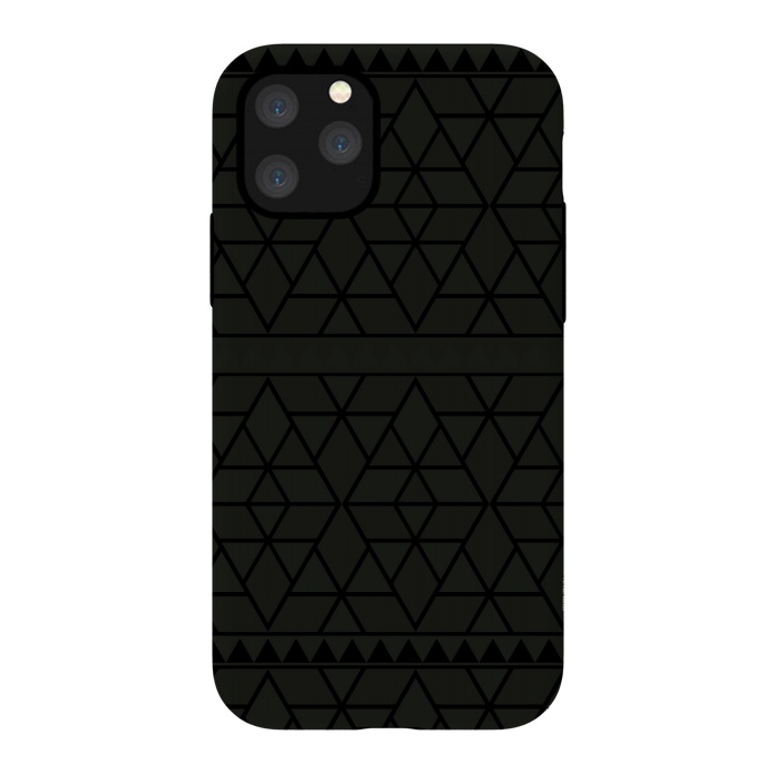 iPhone 11 Pro StrongFit dark triangle by TMSarts