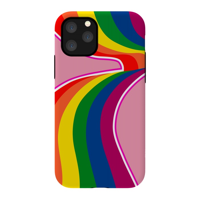 iPhone 11 Pro StrongFit arco-iris pop by Carolina Escobar Sánchez