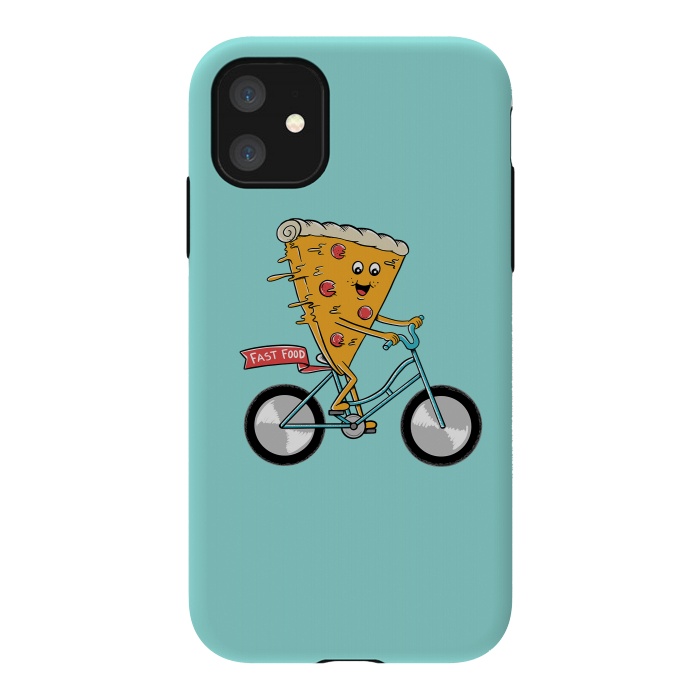 iPhone 11 StrongFit Pizza Fast Food by Coffee Man
