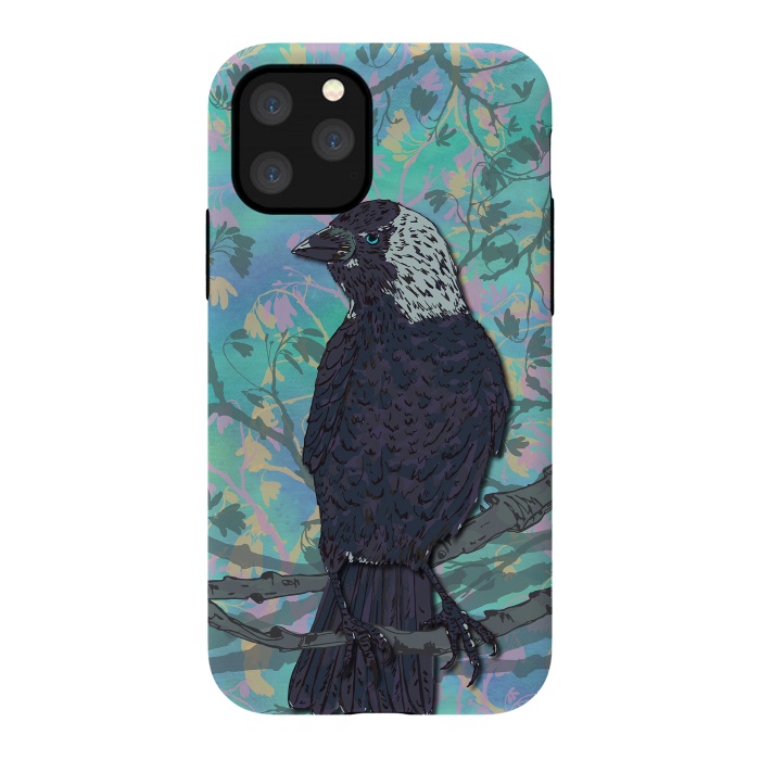 iPhone 11 Pro StrongFit Forever Jackdaw by Lotti Brown