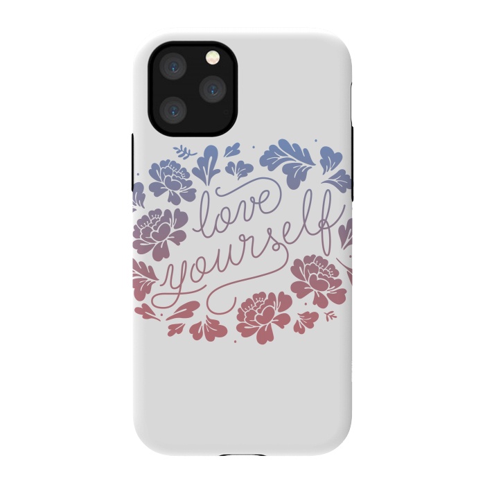 iPhone 11 Pro StrongFit Love Yourself by Anis Illustration