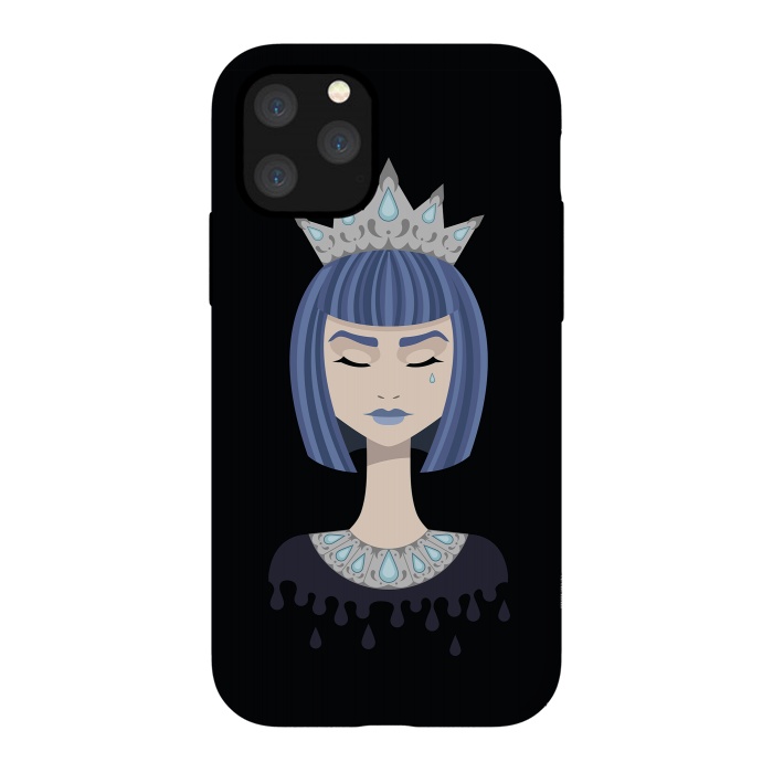 iPhone 11 Pro StrongFit Queen of sorrow by Laura Nagel