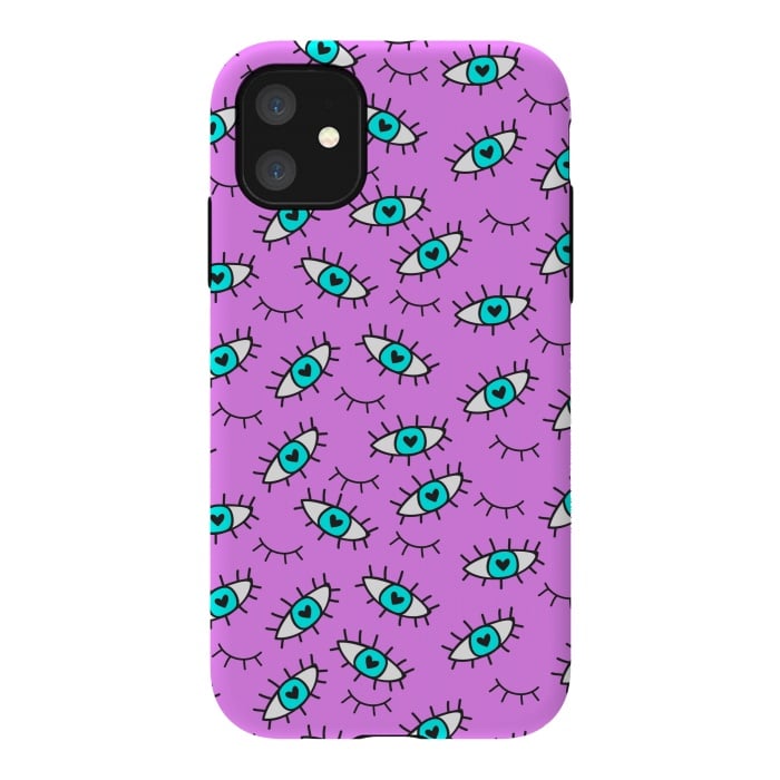 iPhone 11 StrongFit Wink In Pink by ArtsCase