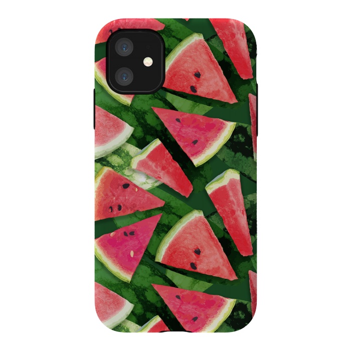 iPhone 11 StrongFit Watermelon Pattern Creation 3 by Bledi
