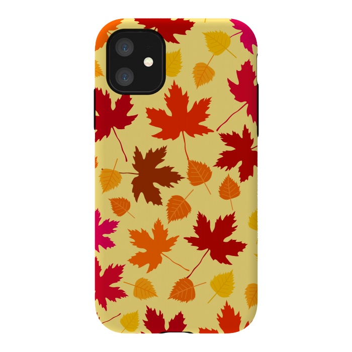 iPhone 11 StrongFit Autumn Comes Covering The Leaves by ArtsCase