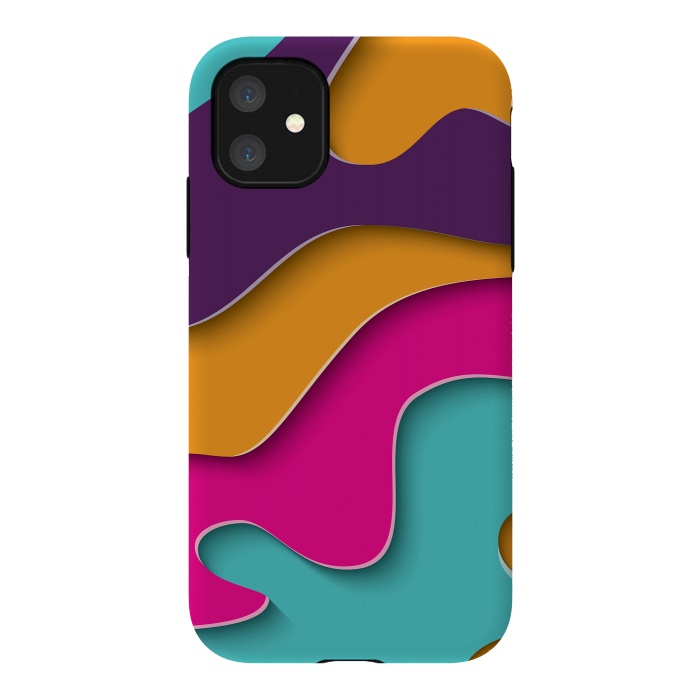 iPhone 11 StrongFit Paper Cutout 021 by Jelena Obradovic