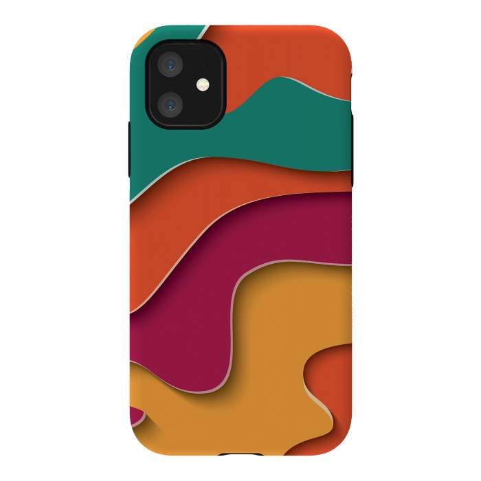 iPhone 11 StrongFit Paper Cutout 024 by Jelena Obradovic