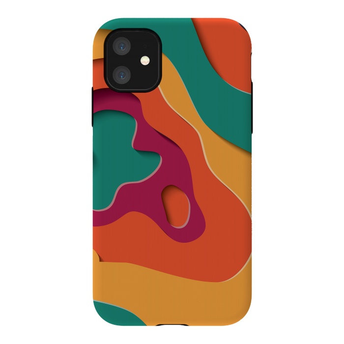 iPhone 11 StrongFit Paper Cutout 026 by Jelena Obradovic