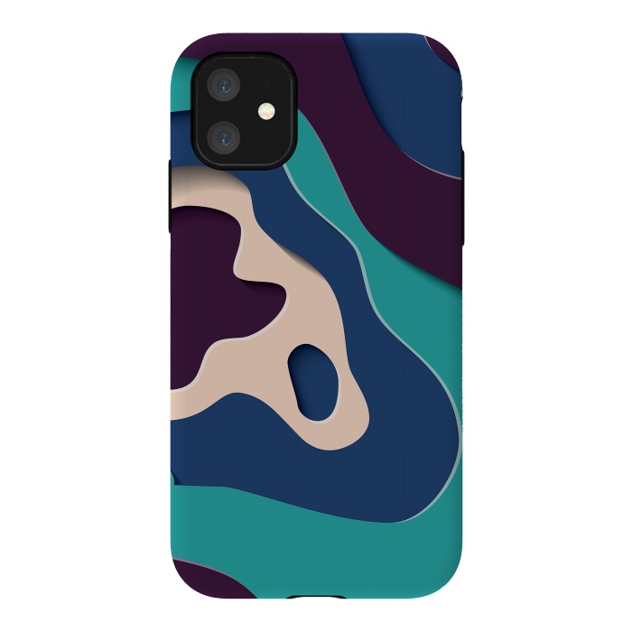 iPhone 11 StrongFit Paper Cutout 030 by Jelena Obradovic