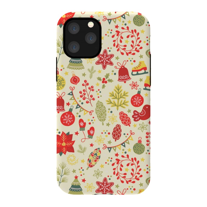 iPhone 11 Pro StrongFit Beautiful bells for christmas by ArtsCase