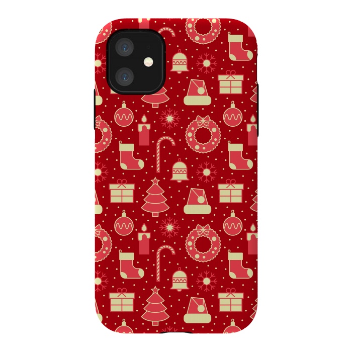 iPhone 11 StrongFit Favorite Red At Christmas by ArtsCase