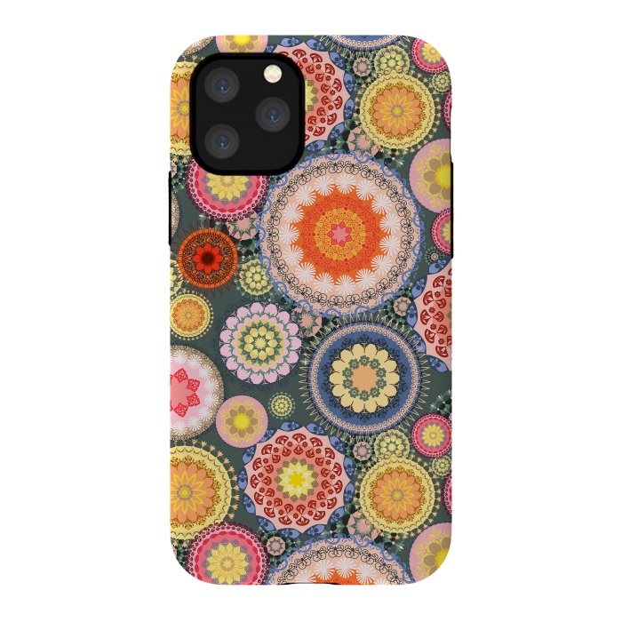 iPhone 11 Pro StrongFit mandalas in ellipses by ArtsCase