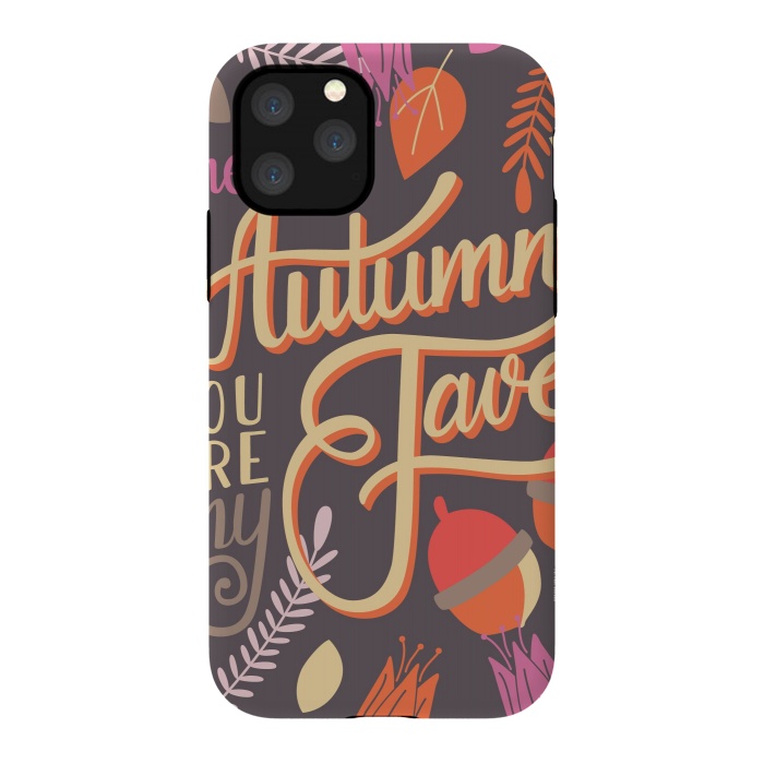iPhone 11 Pro StrongFit Autumn, you are my fave, 002 by Jelena Obradovic