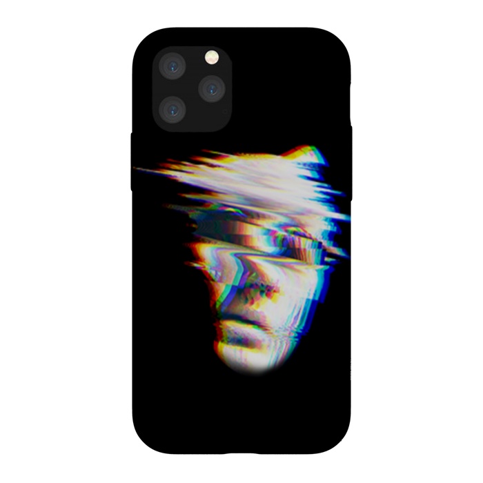iPhone 11 Pro StrongFit glitch horror face by haroulita