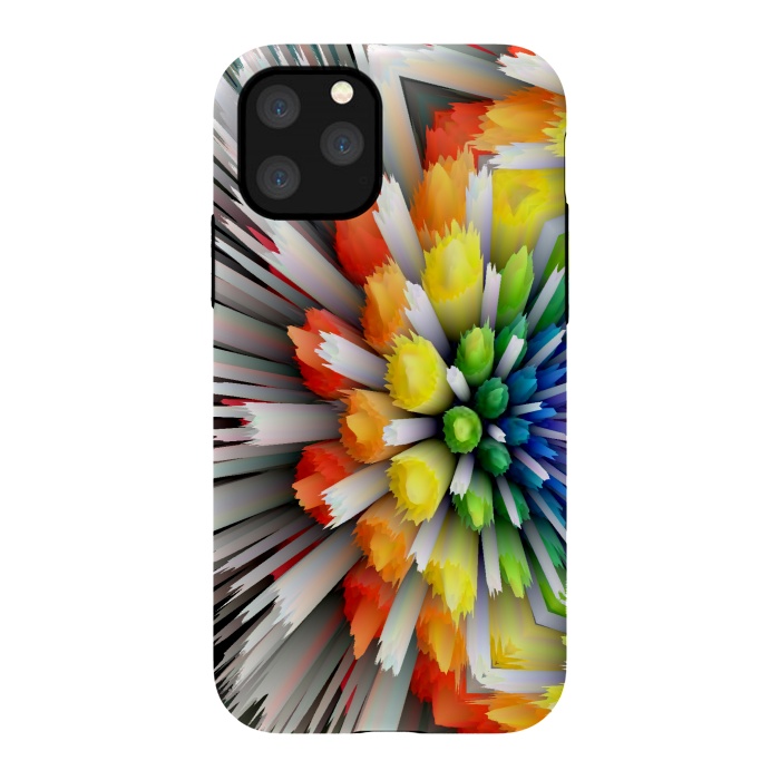 iPhone 11 Pro StrongFit rainbow by haroulita