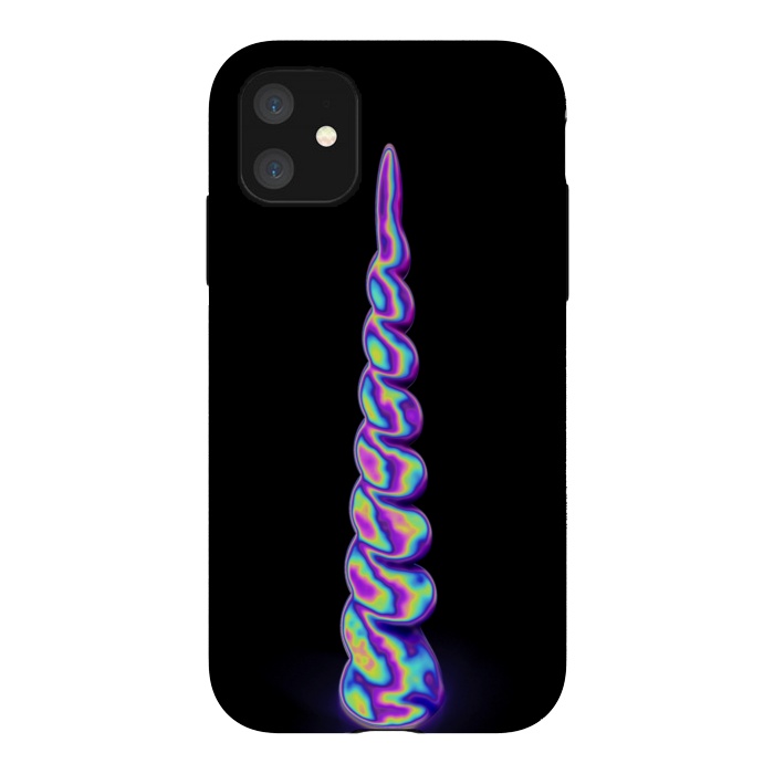 iPhone 11 StrongFit unicorn horn by haroulita