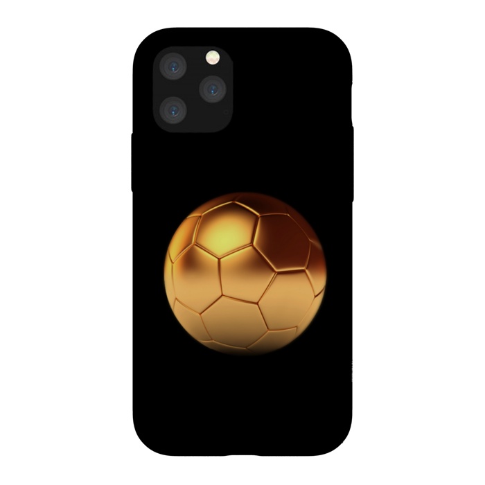 iPhone 11 Pro StrongFit gold ball  by haroulita
