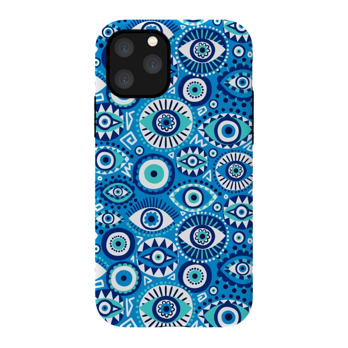 iPhone 11 Pro StrongFit Evil eye by Laura Grant