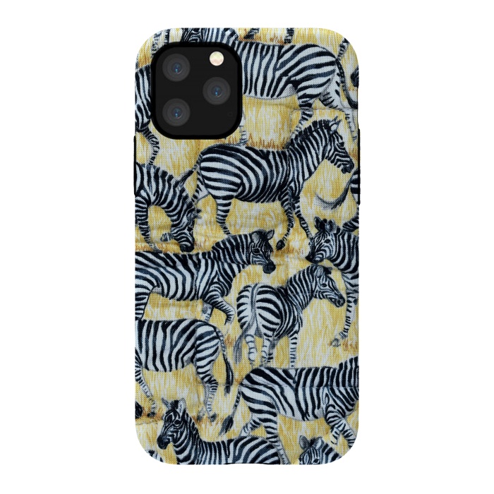 iPhone 11 Pro StrongFit Zebras by Winston