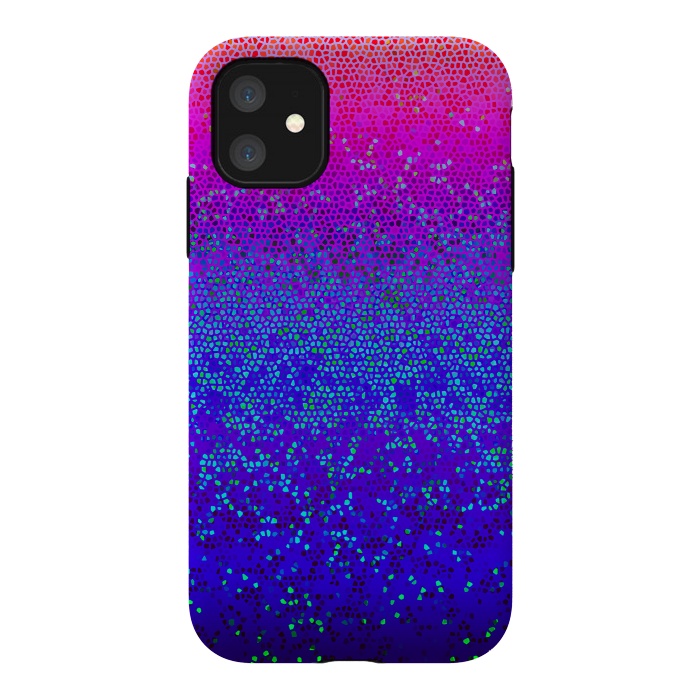 iPhone 11 StrongFit Glitter Star Dust G248 by Medusa GraphicArt