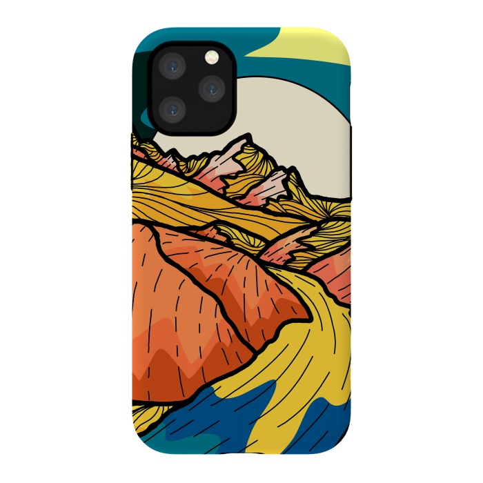 iPhone 11 Pro StrongFit The yellow river by Steve Wade (Swade)