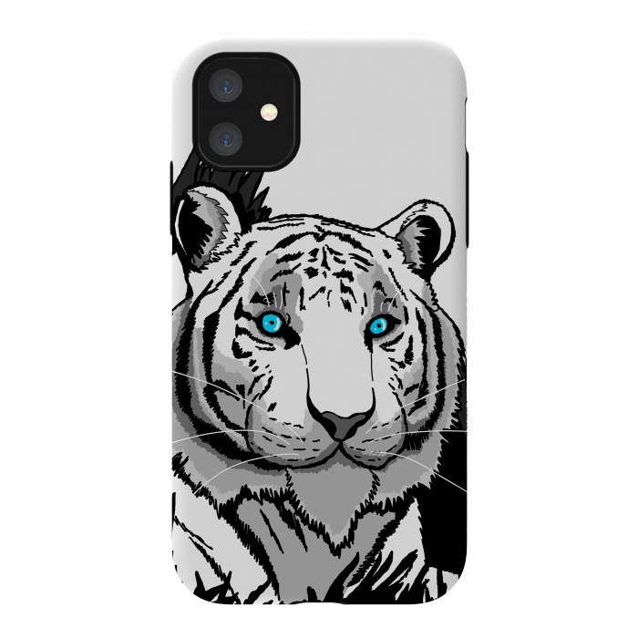 iPhone 11 StrongFit The white tiger by Steve Wade (Swade)