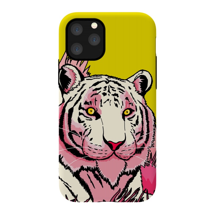 iPhone 11 Pro StrongFit The pink tone tiger by Steve Wade (Swade)