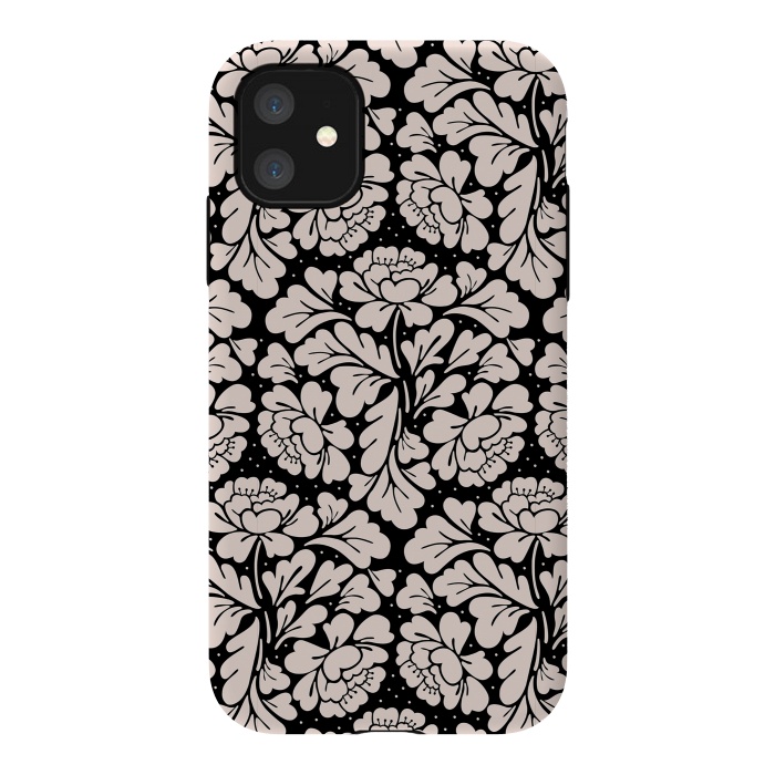 iPhone 11 StrongFit Baroque Pattern by Anis Illustration