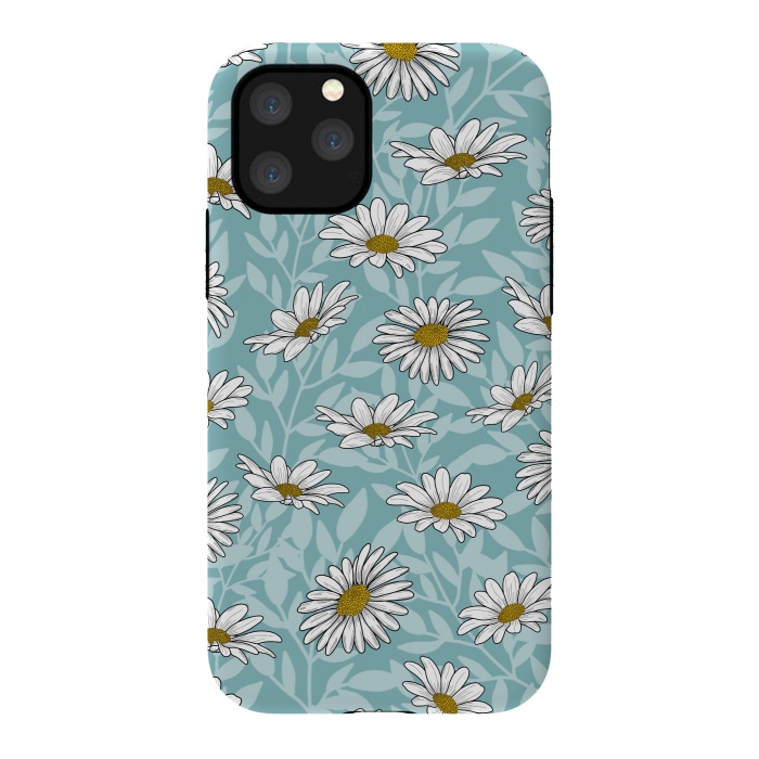 iPhone 11 Pro StrongFit Daisy pattern by Jms