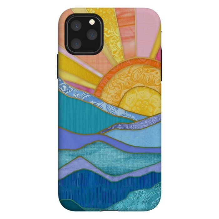 iPhone 11 Pro Max StrongFit Sweet Sunset by Micklyn Le Feuvre