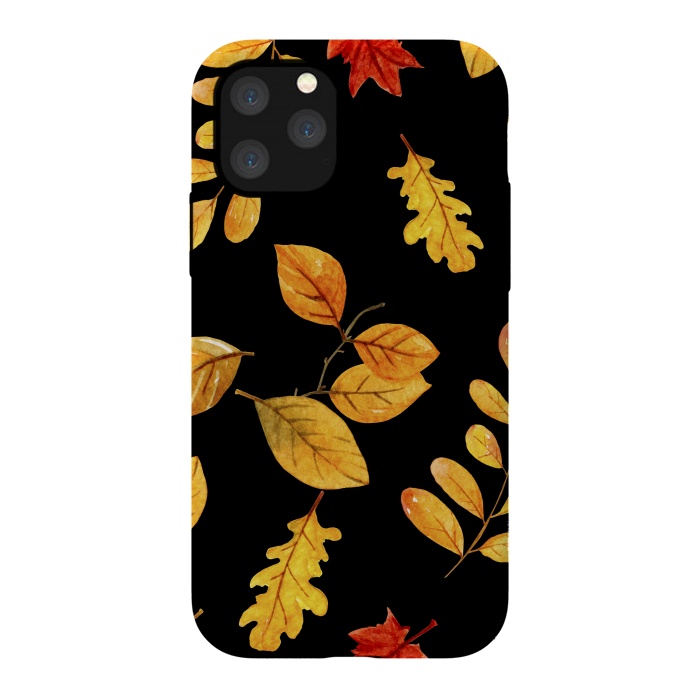 iPhone 11 Pro StrongFit fall leaves x by haroulita
