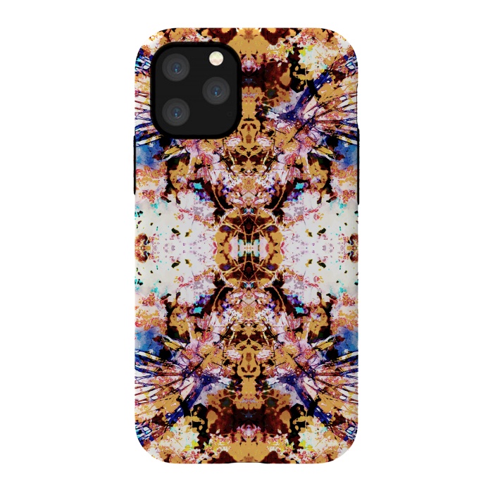 iPhone 11 Pro StrongFit Painted butterfly wings and flower petals by Oana 