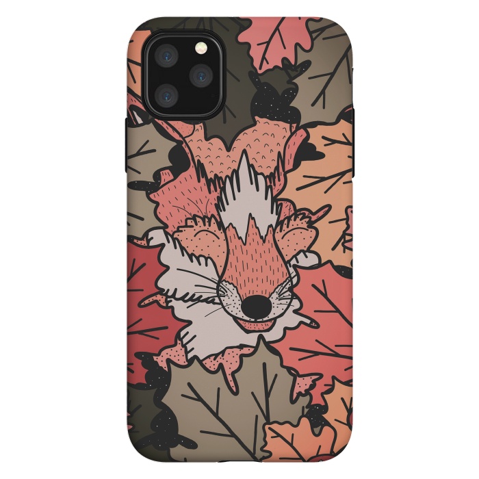 iPhone 11 Pro Max StrongFit The hidden fox by Steve Wade (Swade)