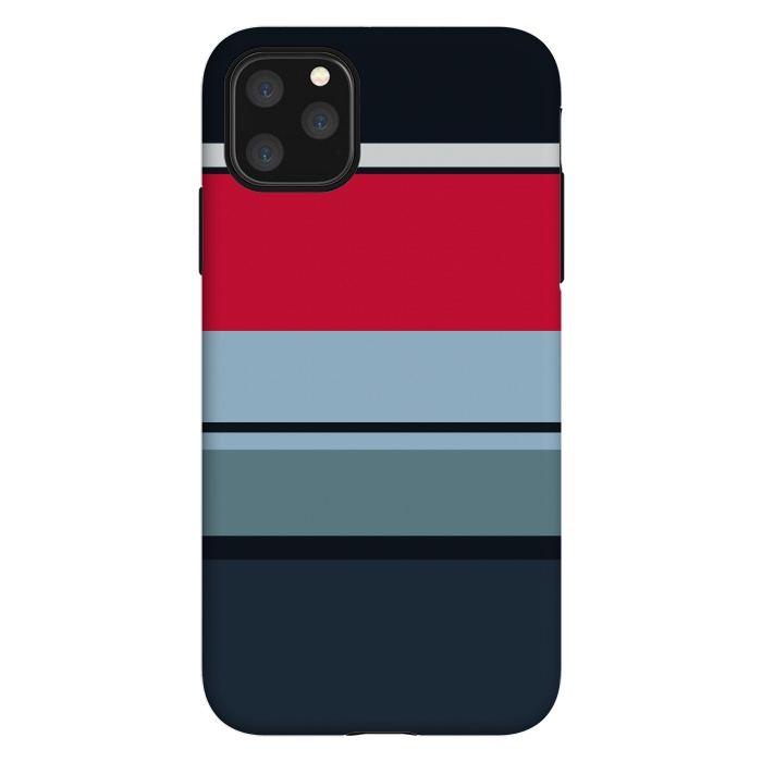 iPhone 11 Pro Max StrongFit Casual Reflective Striped by TMSarts