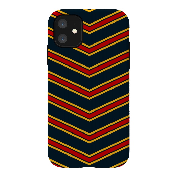 iPhone 11 StrongFit Reflective Chevrons by TMSarts