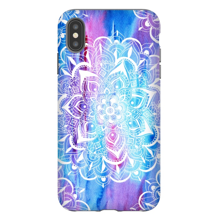 iPhone Xs Max StrongFit Mixed Emotions Mandala by Tangerine-Tane