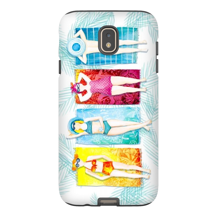Galaxy J7 StrongFit Sun Tan and Sand by gingerlique
