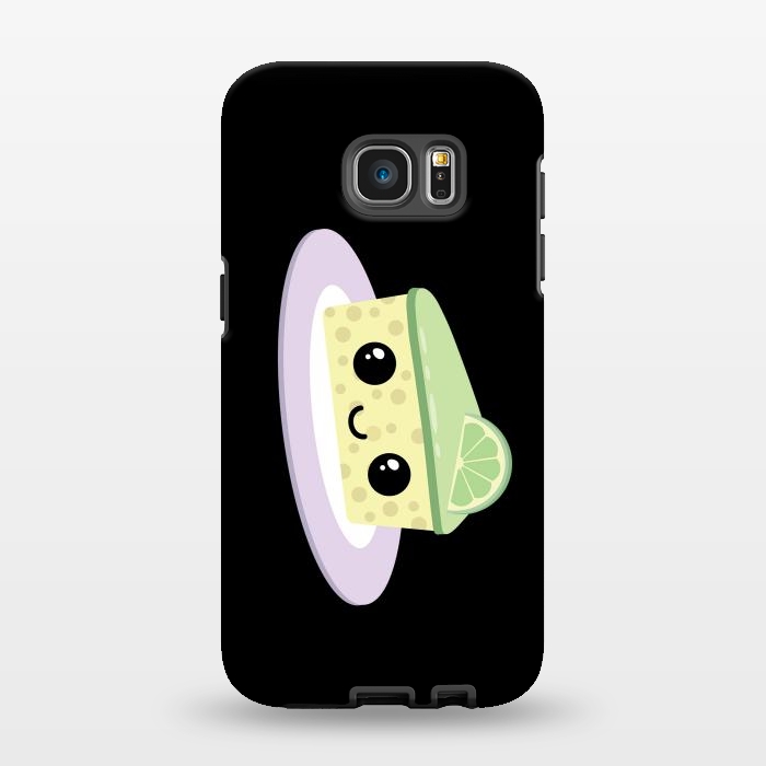 Galaxy S7 EDGE StrongFit Lime cheesecake by Laura Nagel