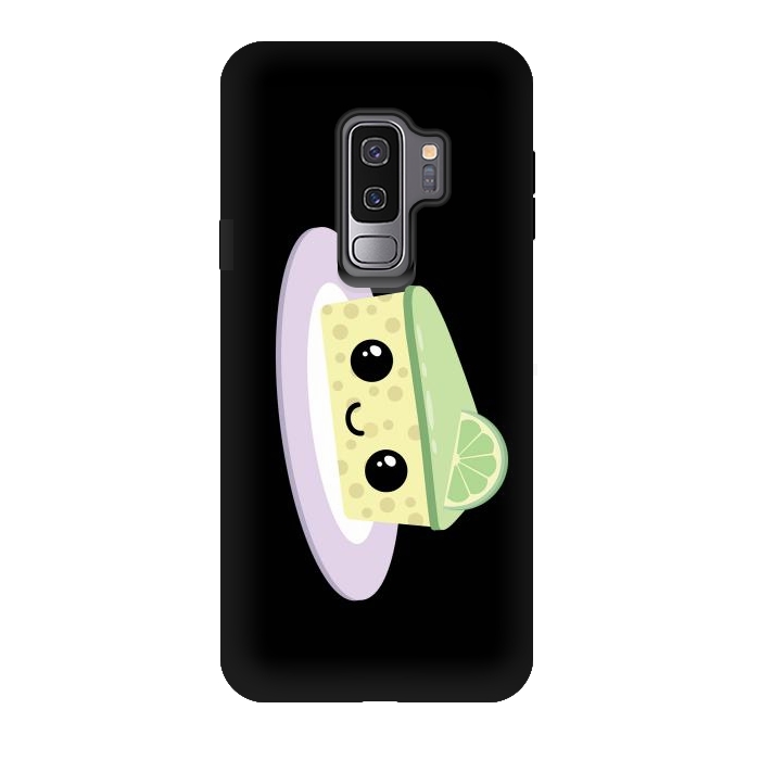 Galaxy S9 plus StrongFit Lime cheesecake by Laura Nagel