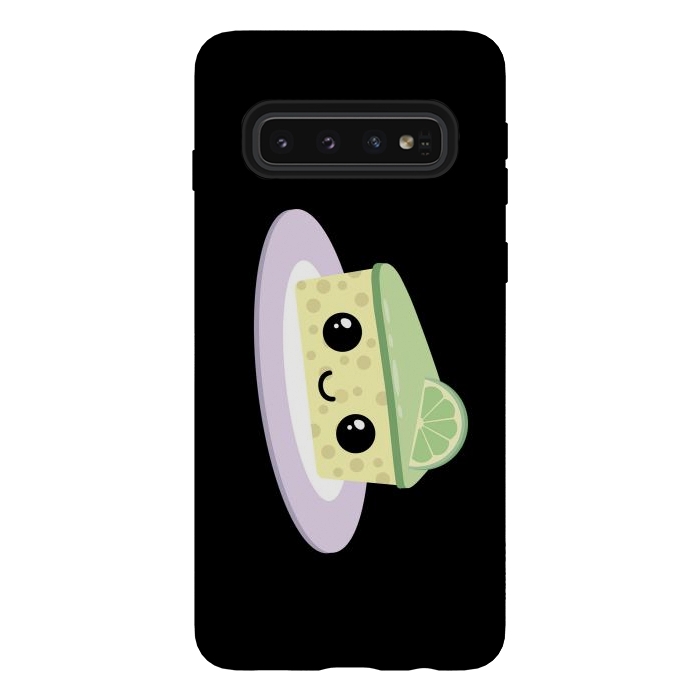 Galaxy S10 StrongFit Lime cheesecake by Laura Nagel