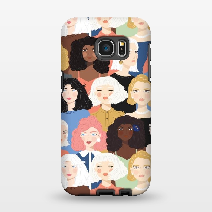 Galaxy S7 EDGE StrongFit Girls Diversity by Jelena Obradovic
