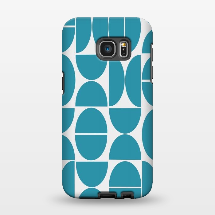 Galaxy S7 EDGE StrongFit Puzzle Design Bl. by Joanna Vog