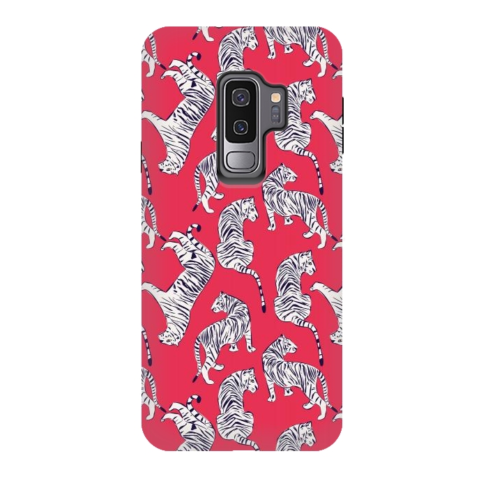 Galaxy S9 plus StrongFit Tiger Pattern, 004 by Jelena Obradovic