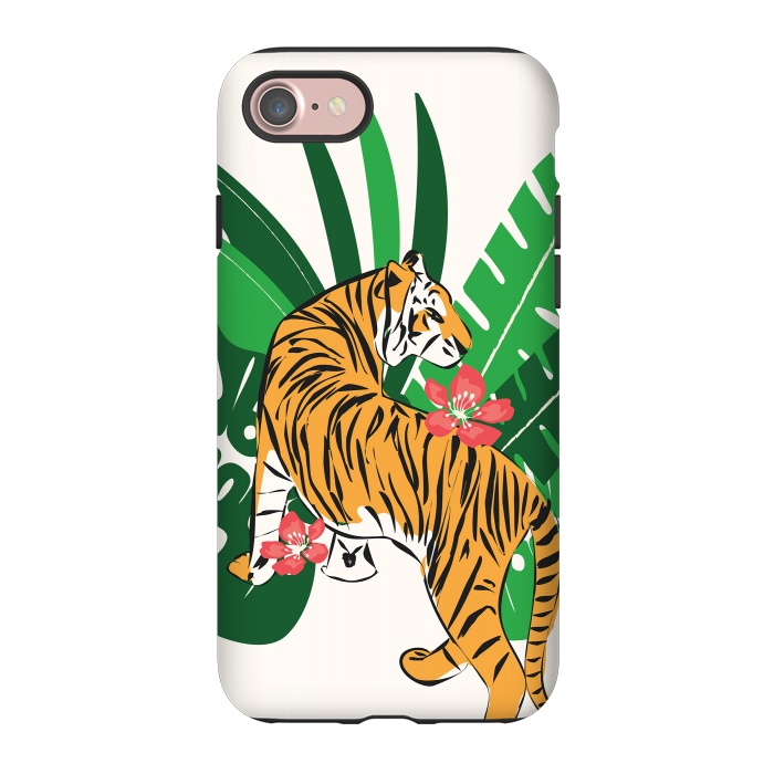 iPhone 7 StrongFit Tiger 010 by Jelena Obradovic