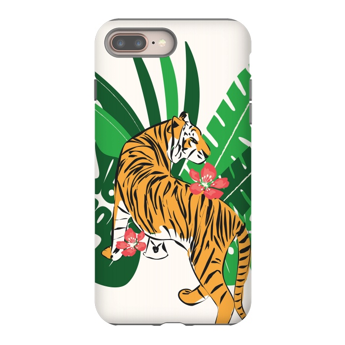 iPhone 7 plus StrongFit Tiger 010 by Jelena Obradovic