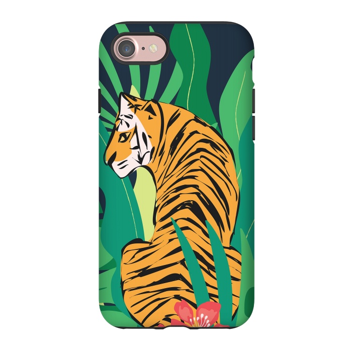 iPhone 7 StrongFit Tiger 012 by Jelena Obradovic
