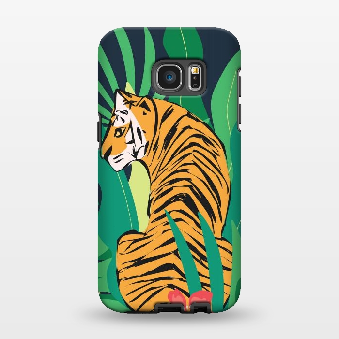 Galaxy S7 EDGE StrongFit Tiger 012 by Jelena Obradovic