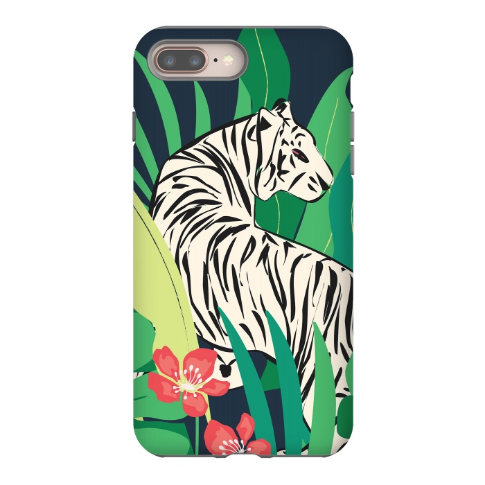 iPhone 7 plus StrongFit Tiger 013 by Jelena Obradovic