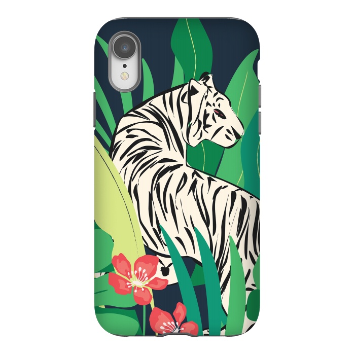 iPhone Xr StrongFit Tiger 013 by Jelena Obradovic