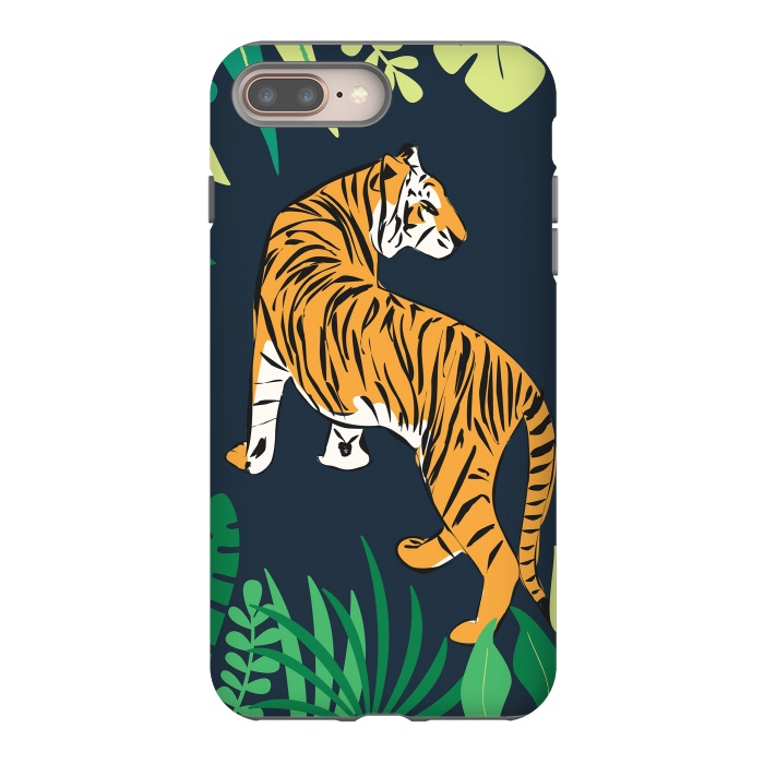 iPhone 7 plus StrongFit Tiger 015 by Jelena Obradovic